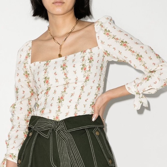 Reformation Tops - Reformation Floral Print Blouse NWT